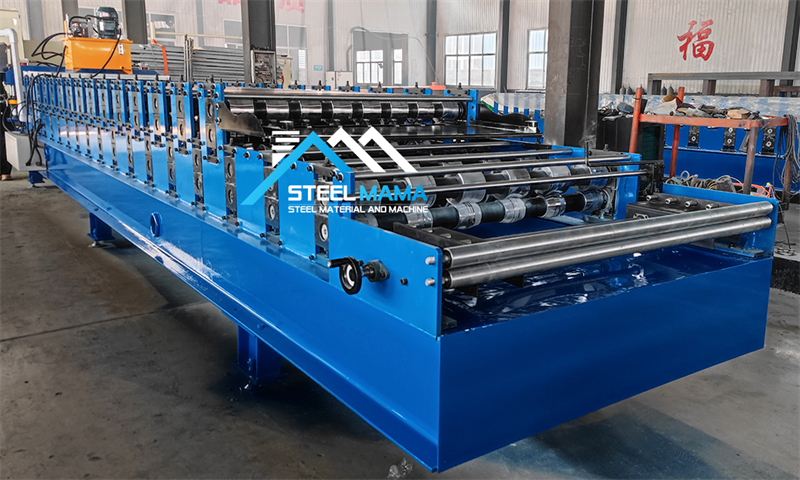 trapezoidal sheet cold roll forming machine
