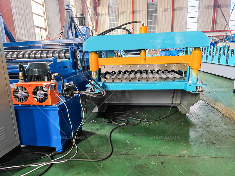 corrugated roof rolling forming machine