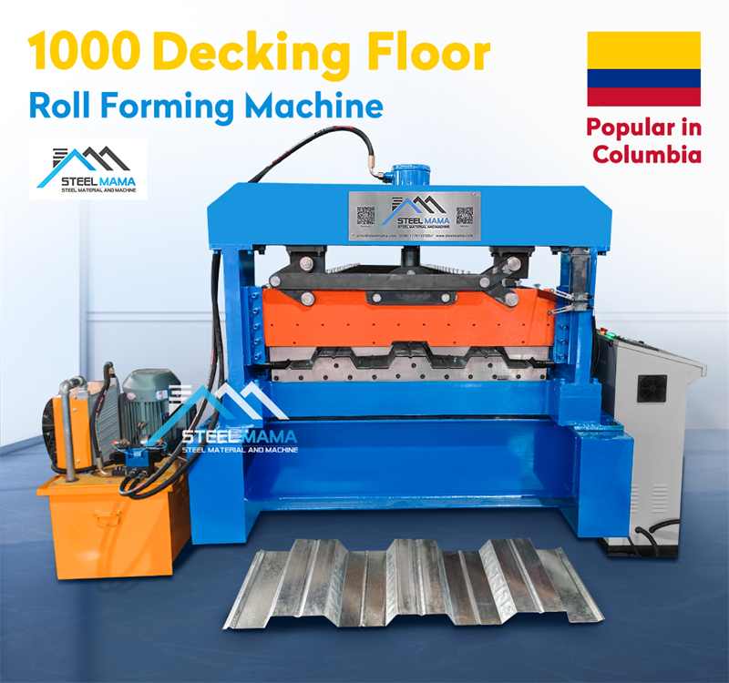floor deck sheet panel machine making machine