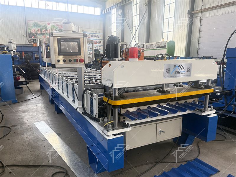 Trapezoidal galvanized steel roof panel Machine