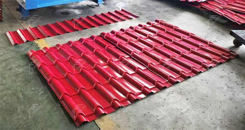 R101 IBR & 966 Tile Roofing Sheet Double Layer Machine