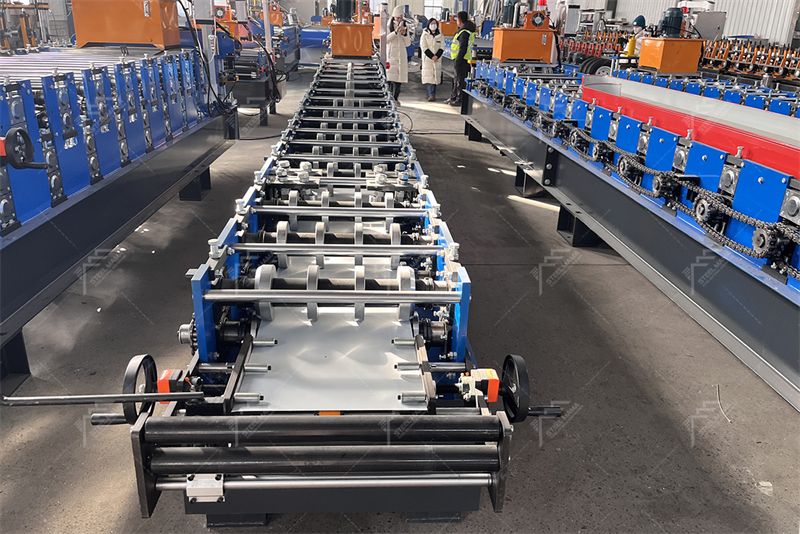 ridge cap roll forming machine prices