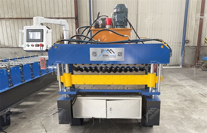 double layer roofing sheet roll forming machine