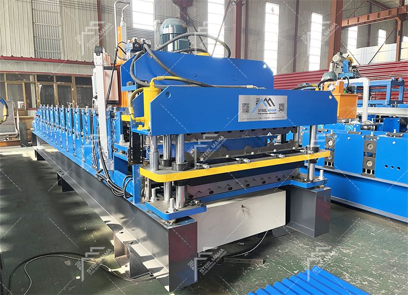 galvanized double laye roof panel machine
