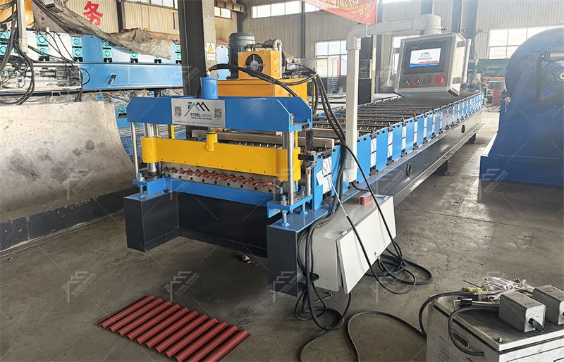 corrugated roof sheet machine price