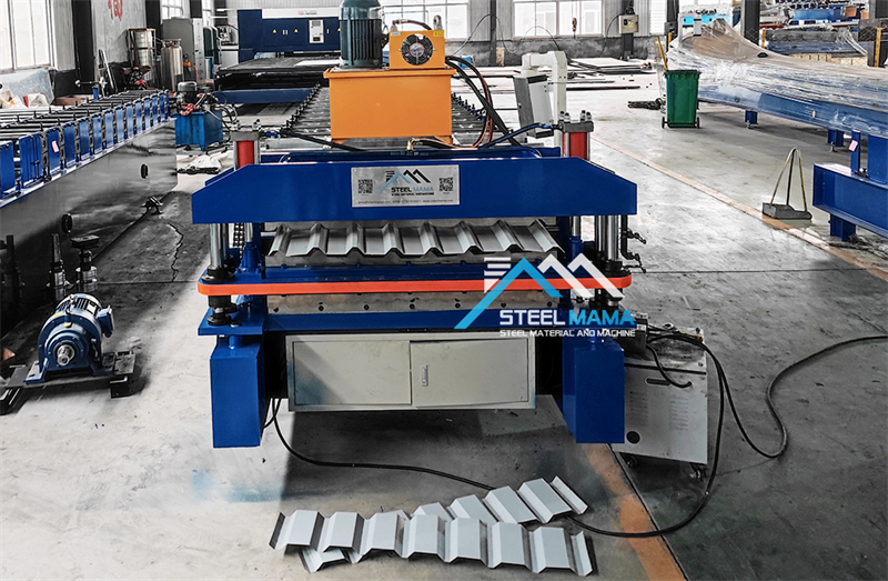 R101 corrugated profile roof panel forming machine
