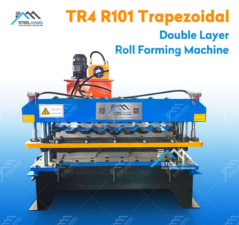 Double Deck Roof Roll Forming Machine