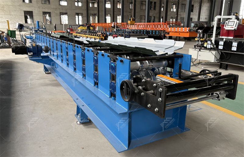 ridge cap roofing sheet roll forming machine