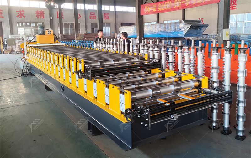 Double Layer Roofing Sheet Machine