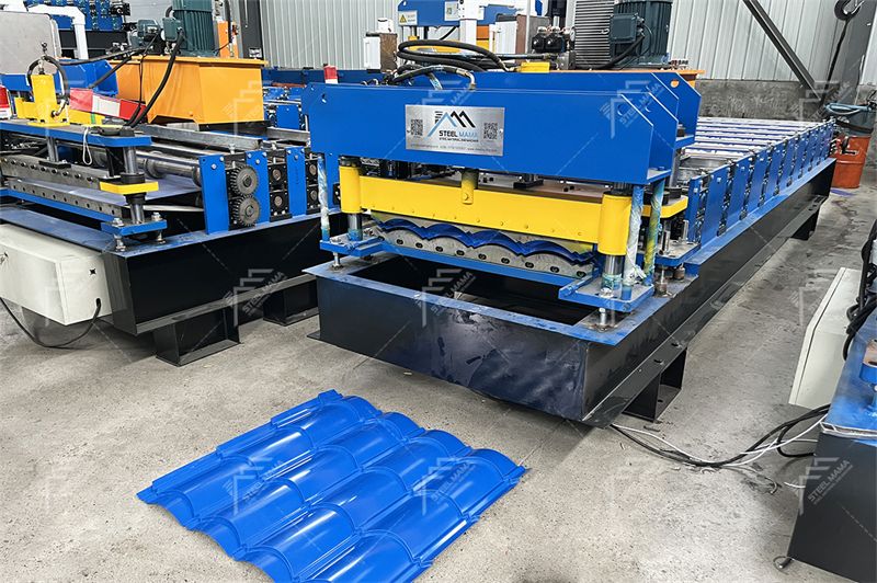 glazed tile roof sheet machine supplier