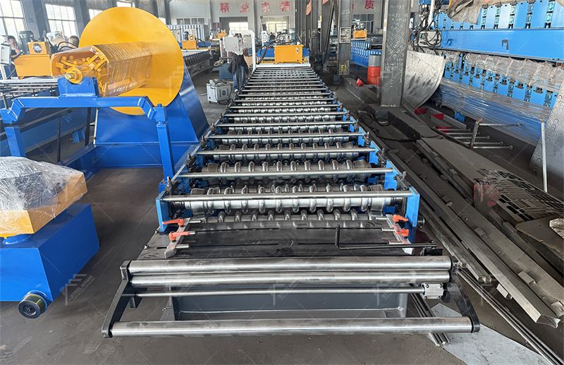 corrugated roof sheet roll forming machine