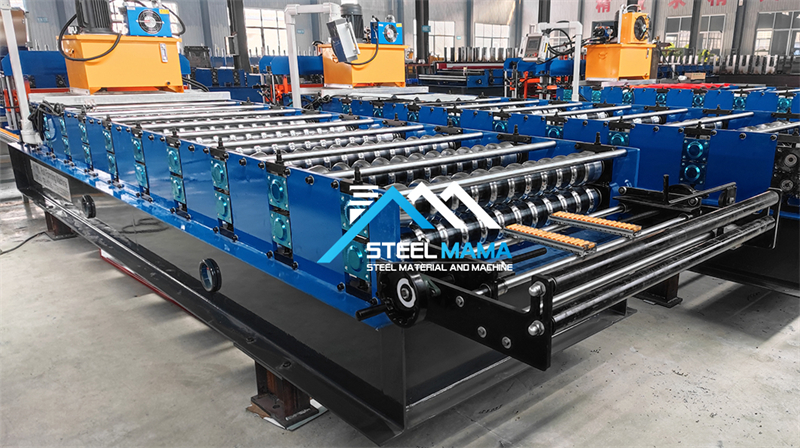 corrugated roof roll forming machine