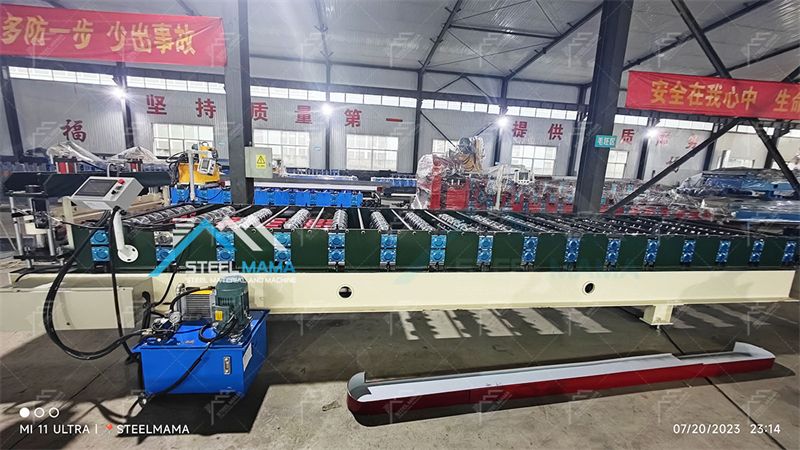 trapezoid sheet roofing machinery