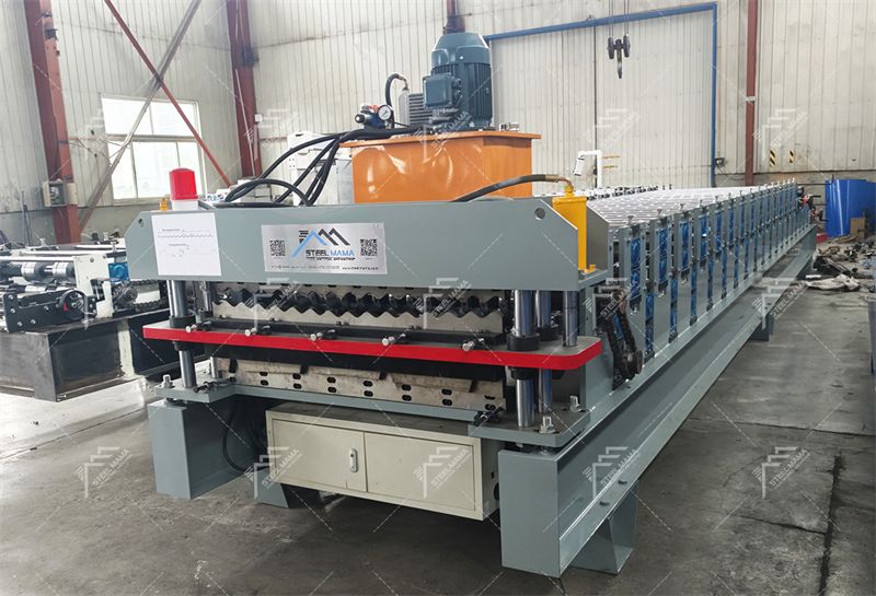 double layer roofing sheet machine