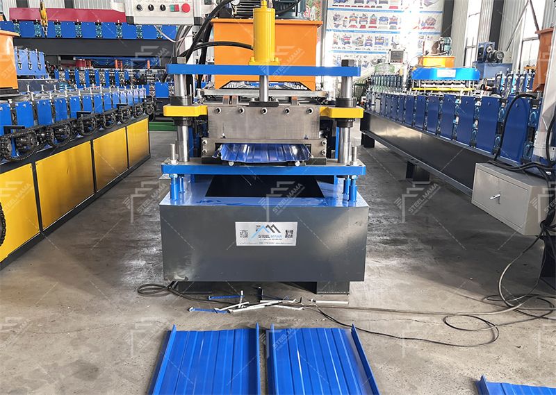 standing seam roller machine