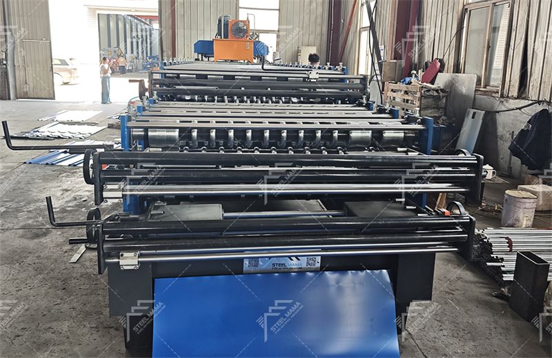 Three Layers Roll Forming Machine