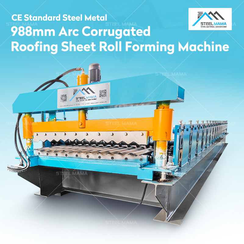 Arc Corrugated Roofing Sheet Roll Forming Machine