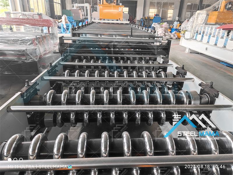 Double Deck Roof Roll Forming Machine