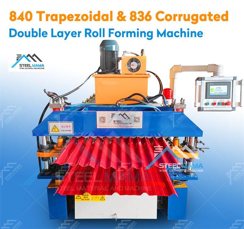 Corrugated Sheet Roof Roll Forming Machine