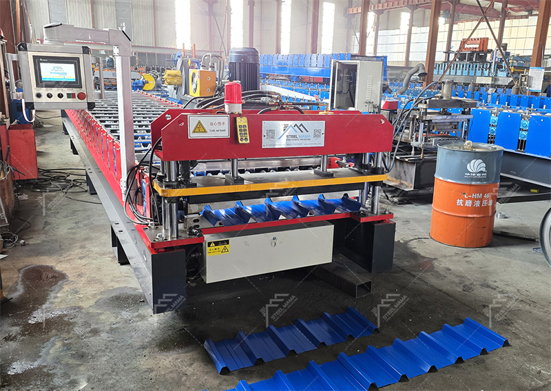 trapezoidal sheet roll forming machine