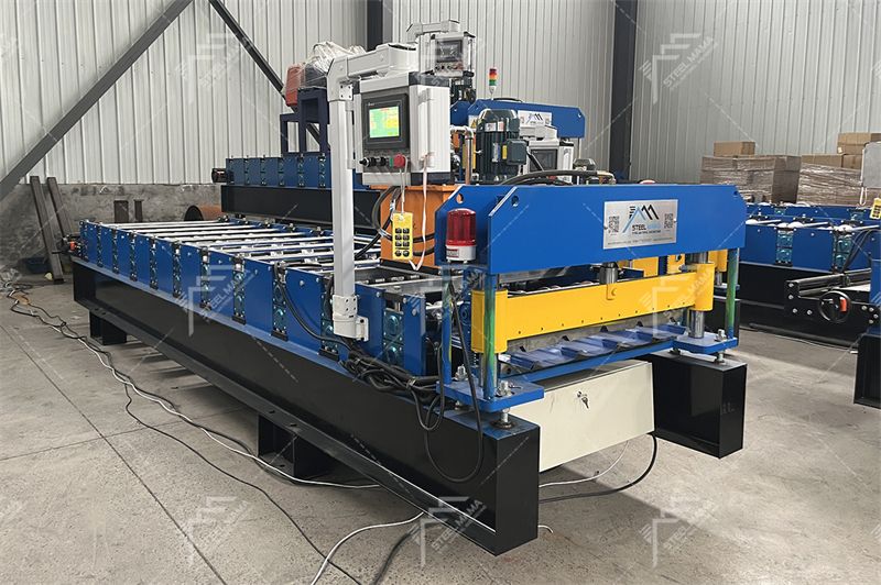 trapezoidal sheet roll forming machine