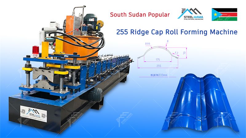 ridge cap roll forming line