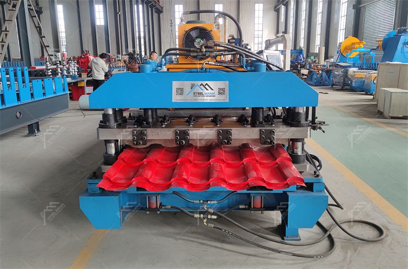 roof glazed tile roll forming machine