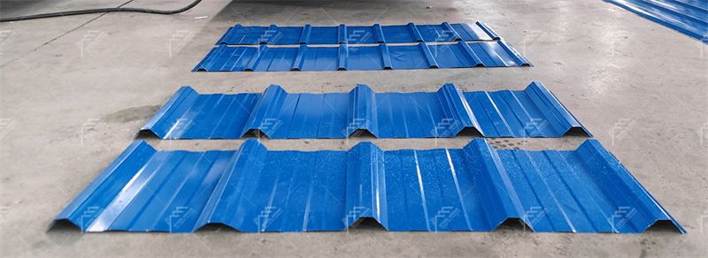 double layer roofing sheet machine