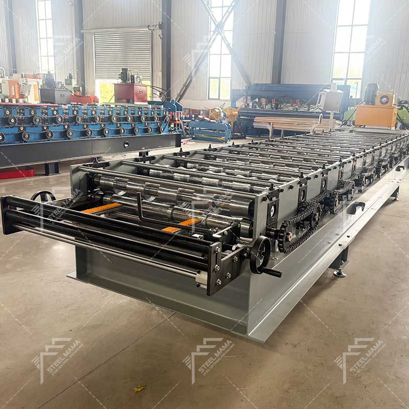 Steelmama Zimbabwe Popular Professional Production 760 Trapezoidal Roofing Sheet Roll Forming Machine
