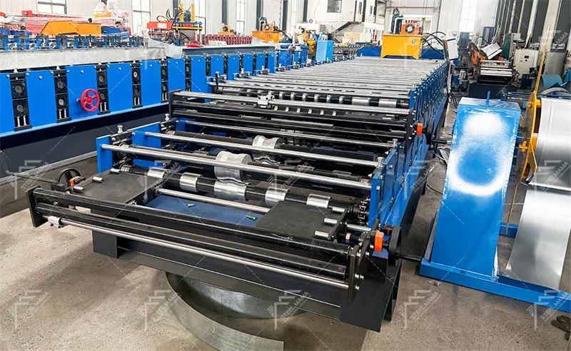 double layer roof panel machine
