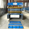 Premium 988 Corrugated & 1000 Trapezoidal & 996 Wall Panel Three Layer Roof Sheet Roll Forming Machine Line for Palestine