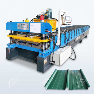 Ivory Coast Popular High Output 820 Trapezoidal Roof Sheet Metal Panel Forming Machine Line