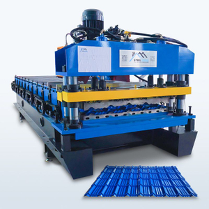 Kenya Popular High Efficiency High Quality Durable 800 Tile Roof Sheet Roll Forming Machine