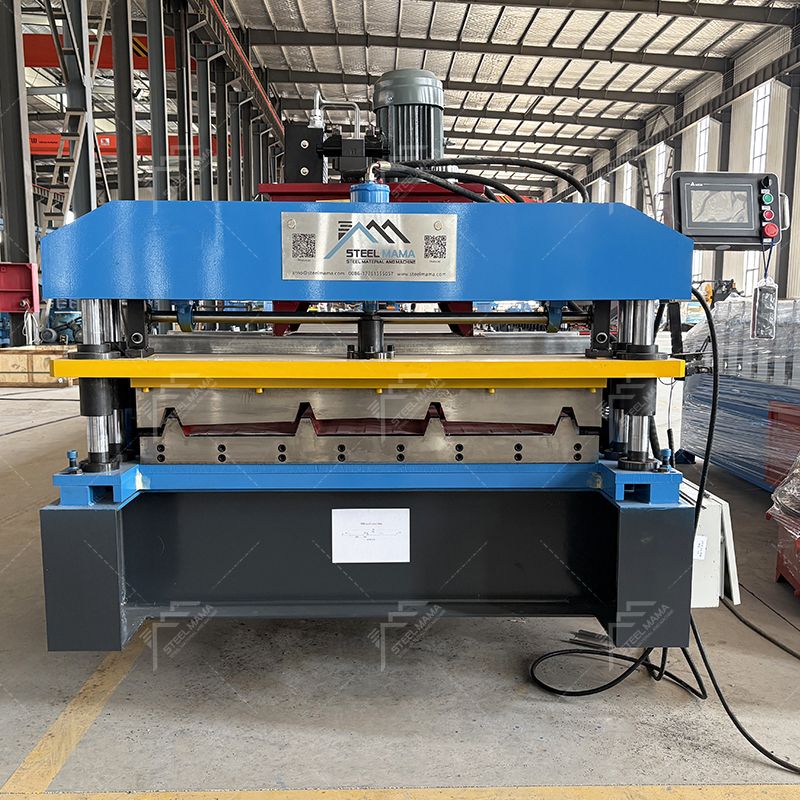 Peru Popular Automatic Aluminum Tr4 IBR Roof Sheet Steel Profile Roll Forming Machine 