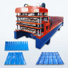 Steelmama Easy Operation 840 IBR & 836 Corrugated & 1025 Tile Roofing Sheet Panel Three Layer Machine for Chile