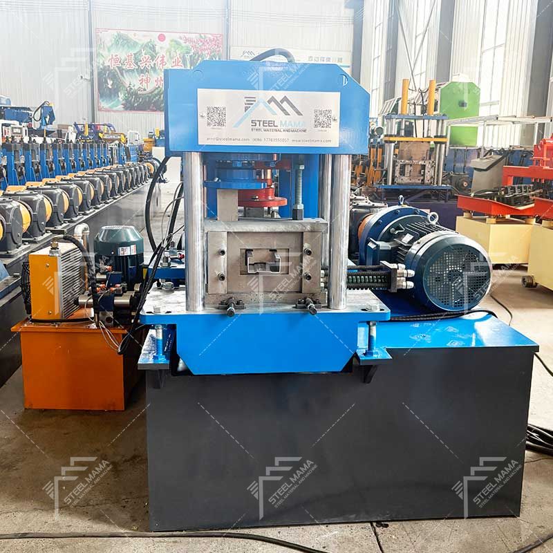 Steelmama Indonesia Popular Professional Production Steel C Purlin Roll Forming Machine