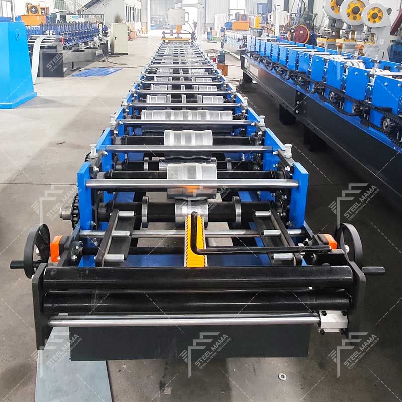 Ghana Popular Construction Building Material Metal Color Steel 370 Self Lock Roofing Sheet Roll Forming Machine Price 