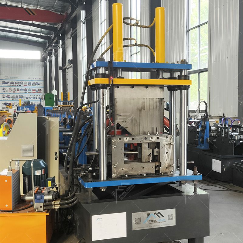 Uganda Popular High Performance Full Automatic CZ Purlin Roll Forming Machine