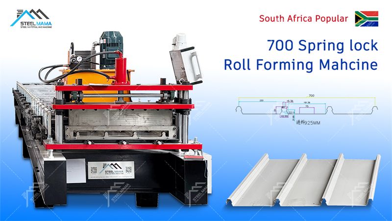 Clip Lock Standing Seam Sheet Roll Forming Machine