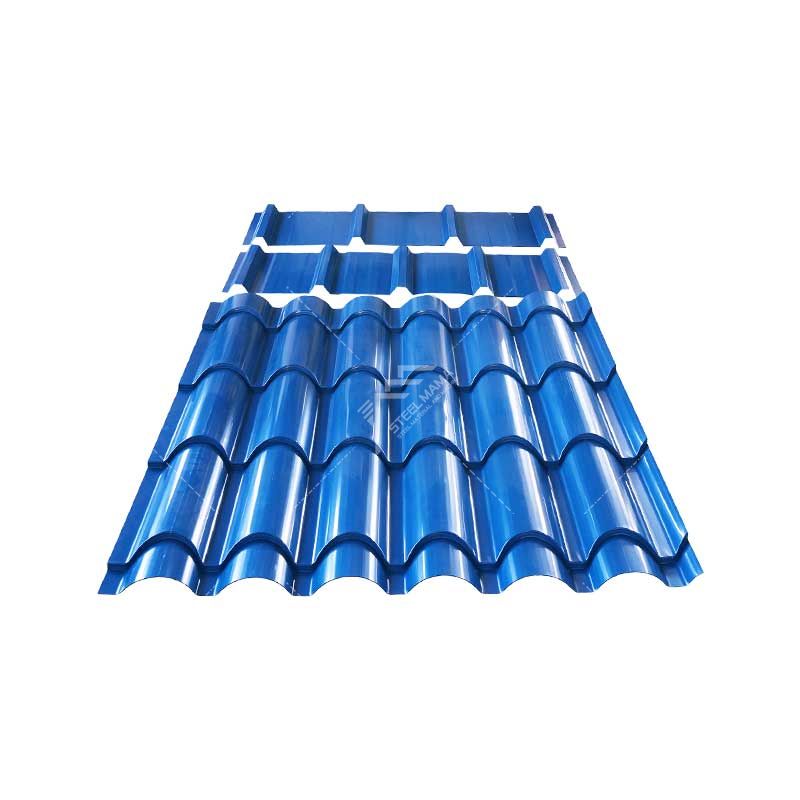 Peru Popular High Precision TR4 & TR5 & 850 Tile Roofing Sheet Three Layer Machine for Roofing Industry