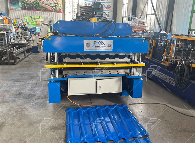 double layer roll making machine