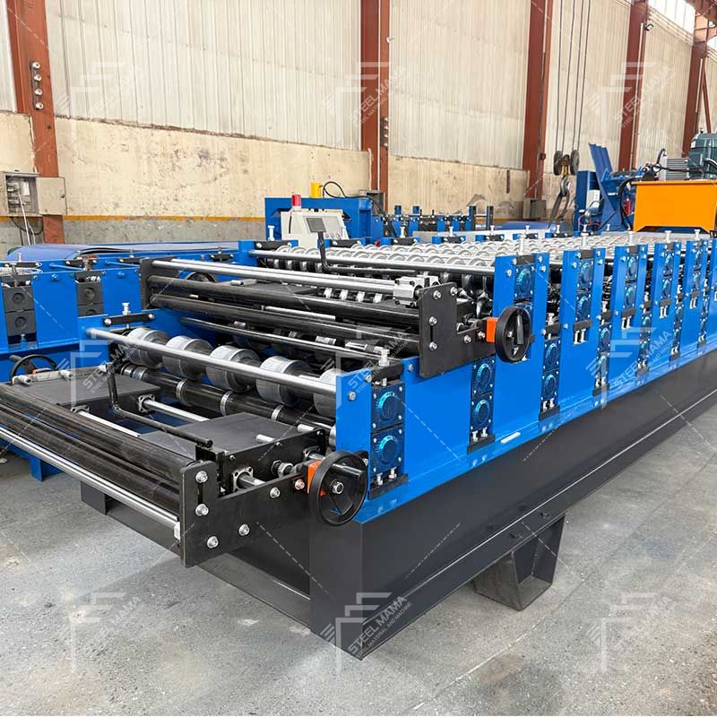 Steelmama Professional Production 840 IBR & 836 Corrugated Roofing Sheet Double Layer Machine for Cameroon