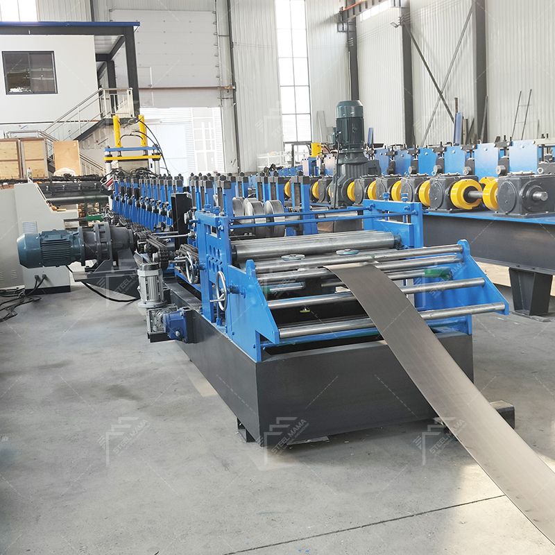 Uganda Popular High Performance Full Automatic CZ Purlin Roll Forming Machine