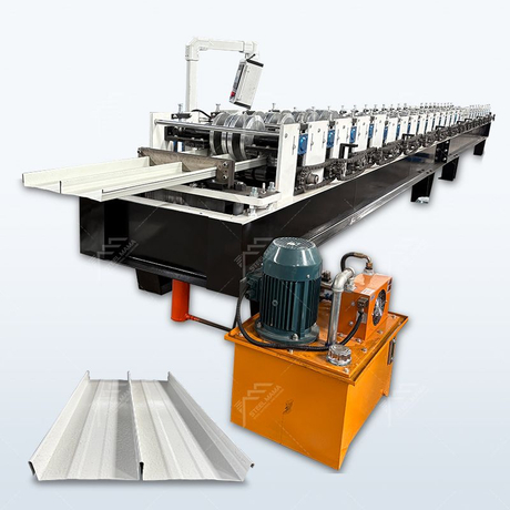 South Africa Popular High Output Full Automatic Standing Seam Roll Forming Machine