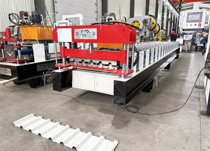 trapezoidal roof roll forming machine