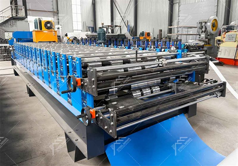 double layer roofing panel roll forming machine