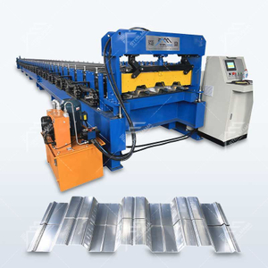 Colombia Popular High Standard 1000 Metal Steel Floor Deck Sheet Roll Forming Machine