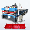 Peru Popular Full Automatic TR4 Trapezoidal Roofing Sheet Panel Roll Forming Machine Line