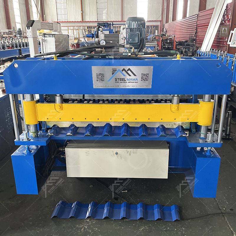 Honduras Popular High Output Full Automatic R101 Trapezoidal Roofing Sheet Roll Forming Machine
