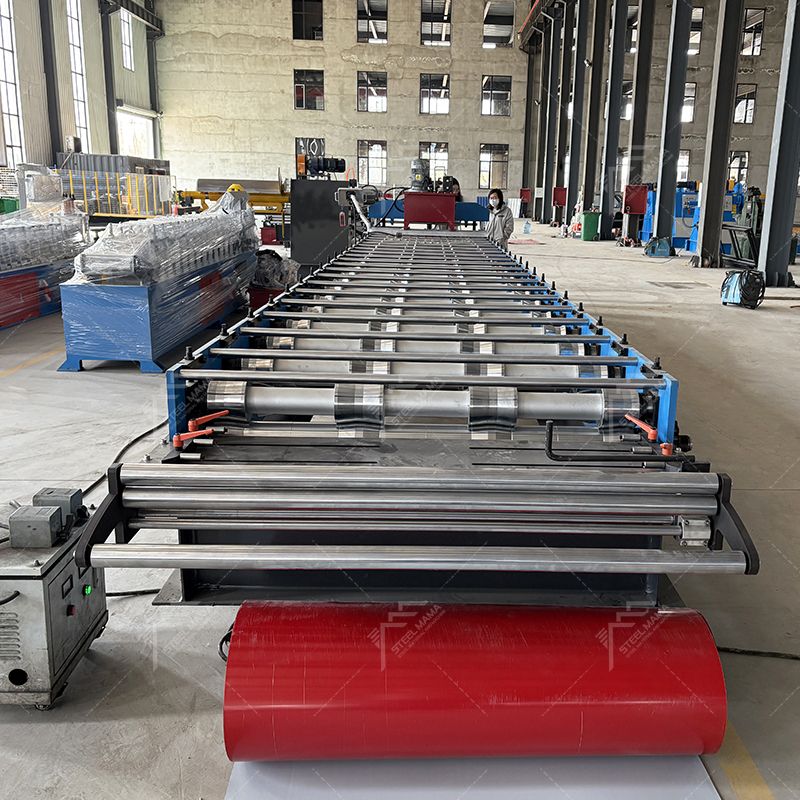 Peru Popular Automatic Aluminum Tr4 IBR Roof Sheet Steel Profile Roll Forming Machine 